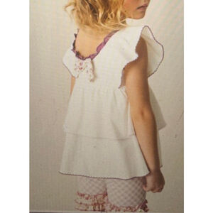 MATILDA JANE Always Elegant Tiered Top & Maddie Gingham Shorts Size 2
